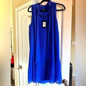 Blue DKNY sleeveless dress